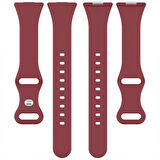 Huawei Watch Fit3 Fit 4 Fit 4 Pro İle Uyumlu İnce Ve Zarif Tasarım Silikon Kordon Kayış