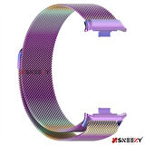 Sneezy Redmi Watch 5 Uyumlu Woven Wire Tasarım Metal Hasır Kordon