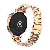 Huawei Watch Gt5 41mm İle Uyumlu Ironweft Paslanmaz Döküm Çelik Metal Kordon