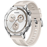 Sneezy Huawei Watch GT5 Pro 46mm ile Uyumlu Metal Tokalı Dikiş Detaylı Şık Dokuma Silikon Kordon