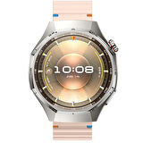 Huawei Watch GT6 Pro 46mm İle Uyumlu Dalga Desenli Tokalı Yumusaş Soft Silikon Kordon
