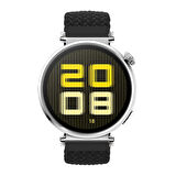 Sneezy Huawei Watch GT5 41mm İle Uyumlu FiberLink Manyetik Tokalı Kumaş Örgü Kordon