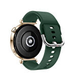 Huawei Watch GT5 41mm İle Uyumlu A Kalite Yumuşak PureLux Soft Tokalı Silikon Kordon