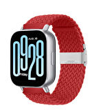 Redmi Watch 5 Active Redmi 5 Lite Uyumlu Kordon Metal Klips Solo Fiberlink Örgü Kordon