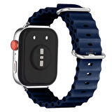 Huawei Watch Fit 3 İle Uyumlu Seaflex Ocean Tokalı Yumuşak Soft Silikon Kordon