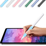 Apple Pencil 1-2 Nesil Pro USB-C Uyumlu Soft Yumuşak Silikon Kalem Tutucu Zarif Ve Rahat Kullanım