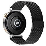 Huawei Watch GT5 41mm Uyumlu Manyetik Milanese Loop Metal Kordon 