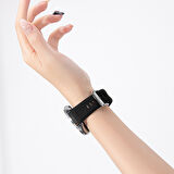 Sneezy Huawei Watch GT4 46mm İle Uyumlu Spor Silikon Metal Tokalı Soft Saat Kordonu