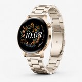 Huawei Watch GT3 42mm Ve GT2 42mm İle Uyumlu Katlanır Klipsli Paslanmaz Çelik Saat Kordonu