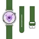 Huawei Watch GT6 41mm İle Uyumlu Yumuşak PureLux Soft Tokalı Silikon Kordon