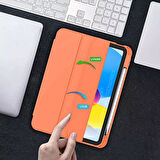 Apple iPad 11.Nesil 11 İnç 2025 Kılıf Premium Kalem Bölmeli Uyku Modlu Kapaklı Smart Case