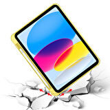 İpad 10.Nesil 10.9 inç 2022 Uyumlu Üçgen Katlanabilir Kalemlikli Yatay Dikey Standlı Akıllı Kılıf