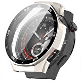 Huawei Watch GT5 Pro 46mm Kasa Uyumlu Kılıf Sert PC Kasa ve Ekran Koruyucu Kılıf