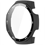 Huawei Watch GT5 Pro 46mm Kasa Uyumlu Kılıf Sert PC Kasa ve Ekran Koruyucu Kılıf