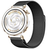 Huawei Watch GT5 Pro 42mm Uyumlu Manyetik Milanese Loop Metal Kordon 