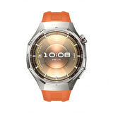 Huawei Watch GT6 Pro 46mm İle Tam Uyumlu Kordon Metal Tokalı Yumuşak Silikon Kordon Kayış