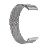 Huawei Watch GT5 46mm Uyumlu Kordon Woven Wire Tasarım Metal Hasır Kordon