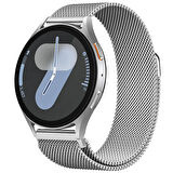 Samsung Galaxy Watch 4 5 6 7 Seri 40 42 43 44 46 47mm Uyumlu Manyetik Milanese Loop Metal Kordon 