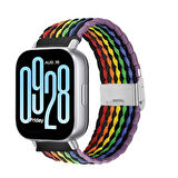 Redmi Watch 5 Active Redmi 5 Lite Uyumlu Kordon Metal Klips Solo Fiberlink Örgü Kordon