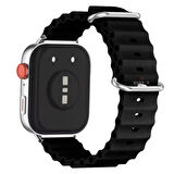 Redmi Watch 5 Active Redmi 5 Lite Uyumlu Kordon Kordon Ocean Tasarım Metal Toka Soft Silikon Kordon