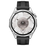 Sneezy Huawei Watch GT6 46mm ile Uyumlu Metal Tokalı Dikiş Detaylı Şık Dokuma Silikon Kordon