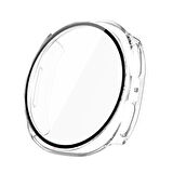 Samsung Galaxy Watch 8 40mm Uyumlu Kılıf Sert PC Kasa ve Ekran Koruyucu Kılıf