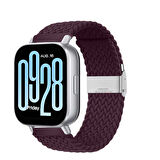 Redmi Watch 5 Active Redmi 5 Lite Uyumlu Kordon Metal Klips Solo Fiberlink Örgü Kordon