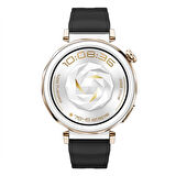 Sneezy Huawei Watch GT5 Pro 42mm İle Uyumlu SoftFlex Metal Tokalı Spor Silikon Akıllı Saat Kordonu