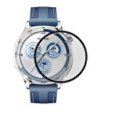 Sneezy Huawei GT5 46mm İle Uyumlu Polymer Temperli Nano 0.5 mm Watch Ekran Koruyucu