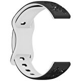 Huawei Watch GT5 Pro 42mm Uyumlu FloraFlex Çiçek Desenli Yumuşak Soft Silikon Kordon