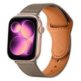 iWatch 7 8 9 10 11 Series 48/40/41/42mm İle Uyumlu Premium Classic Deri Görünümlü Kordon