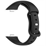 Huawei Watch Fit3 Fit 4 Fit 4 Pro İle Uyumlu İnce Ve Zarif Tasarım Silikon Kordon Kayış