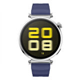 Sneezy Huawei Watch GT5 41mm İle Uyumlu SoftFlex Metal Tokalı Spor Silikon Akıllı Saat Kordonu