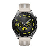 Huawei Watch GT4 46mm İle Uyumlu SportStripe Örgü Desen Metal Tokalı Silikon Akıllı Saat Kordonu