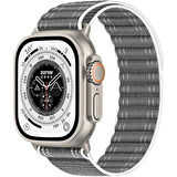 Apple Watch Uyumlu 44 45 46mm Utra 49mm Fabric Spor Yumuşak Kumaş Kordon Seri 2 3 4 5 6 Se 7 8 9 10