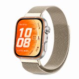 Huawei Watch Fit 5 Pro Uyumlu Milanese Örgü Metal Mıknatıslı Ayarlanabilir Kordon