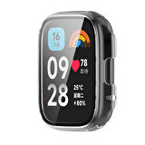 Xiaomi Redmi Watch 3 Active / Lite Uyumlu Güçlendirilmiş 360 Kasa ve Ekran Koruyucu