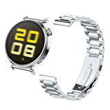 Huawei Watch Gt5 41mm İle Uyumlu Ironweft Paslanmaz Döküm Çelik Metal Kordon