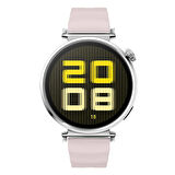 Sneezy Huawei Watch GT5 41mm İle Uyumlu SoftFlex Metal Tokalı Spor Silikon Akıllı Saat Kordonu