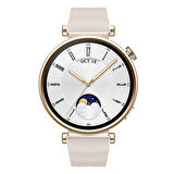 Sneezy Huawei Watch GT4 41mm İle Uyumlu SoftFlex Metal Tokalı Spor Silikon Akıllı Saat Kordonu