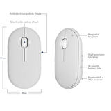 Tüm Tablet Telefon Bilgisayar Uyumlu B150 610-006716 Sessiz Optik Kablosuz Mouse Pilli