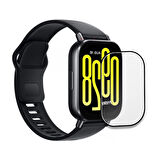 Sneezy Xiaomi Redmi Watch 5 Active Uyumlu Polymer Temperli Nano 0.5 mm Watch Ekran Koruyucu
