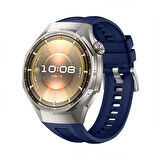 Huawei Watch GT6 Pro 46mm İle Tam Uyumlu Kordon Metal Tokalı Yumuşak Silikon Kordon Kayış