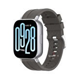 Redmi Watch 5 Active Redmi 5 Lite Uyumlu Kordon Kordon NovaGT Metal Tokalı Yumuşak Silikon Kordon