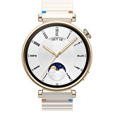 Huawei Watch GT4 41mm İle Uyumlu Dalga Desenli Tokalı Yumusaş Soft Silikon Kordon