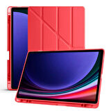 Samsung Galaxy Tab S6 Lite 2024 P620 10.4 İnç Katlanabilir Kalemlikli Standlı Akıllı Kılıf