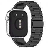 Redmi Watch 5 Active Redmi 5 Lite Uyumlu Kordon Kordon Paslanmaz Döküm Çelik Metal Baklalı Kordon