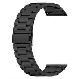 Redmi Watch 5 Active Redmi 5 Lite Uyumlu Kordon Kordon Paslanmaz Döküm Çelik Metal Baklalı Kordon