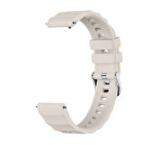 Sneezy Huawei Watch GT6 41mm İle Uyumlu SoftFlex Metal Tokalı Spor Silikon Akıllı Saat Kordonu