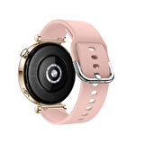 Huawei Watch GT6 41mm İle Uyumlu Yumuşak PureLux Soft Tokalı Silikon Kordon